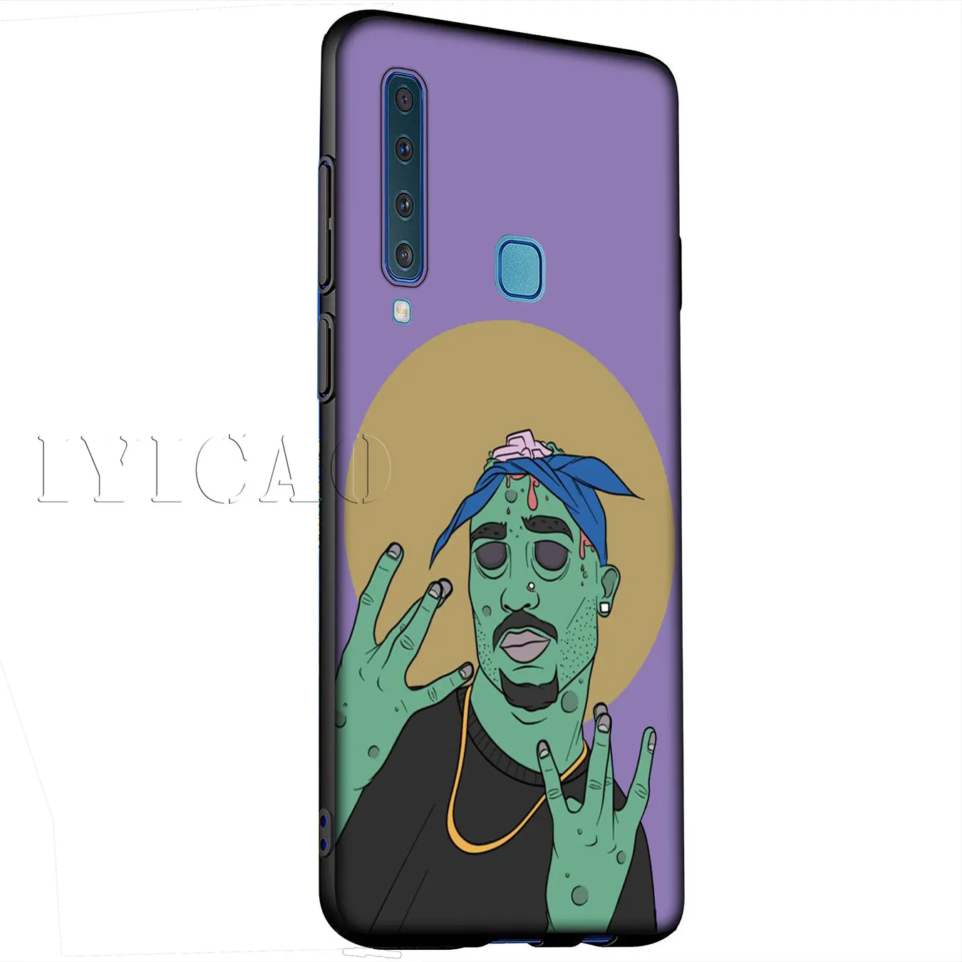 IYICAO 2Pac Tupac Shakur Супер предложение мобильный мягкий чехол love для Samsung Galaxy A6 Plus A9 A8 A7