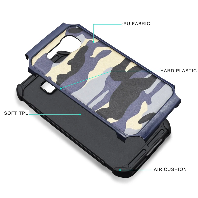 Camouflage Phone Case for Samsung galaxy s8 funda coque hoesje army camo shockproof cover S8 plus kryt tok etui kilif carcasa | Мобильные