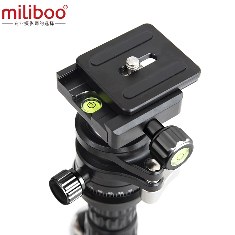 Miliboo MEB портативный углеродное волокно светильник вес путешествия Tripd 52 "/135 см