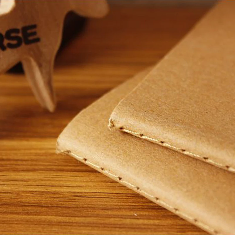 Тетрадь из воловьей кожи без рисунка винтажная Мягкая тетрадь для ежедневных