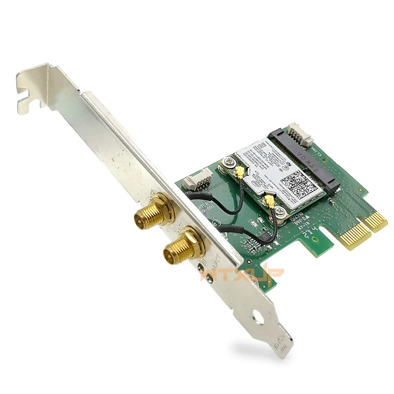WTXUP двухдиапазонный 2,4G 5G для Intel 7260AC 7260HMWDTX1. X PCi Express беспроводной настольный WiFi адаптер Bluetooth 4,0 Wlan сетевая карта