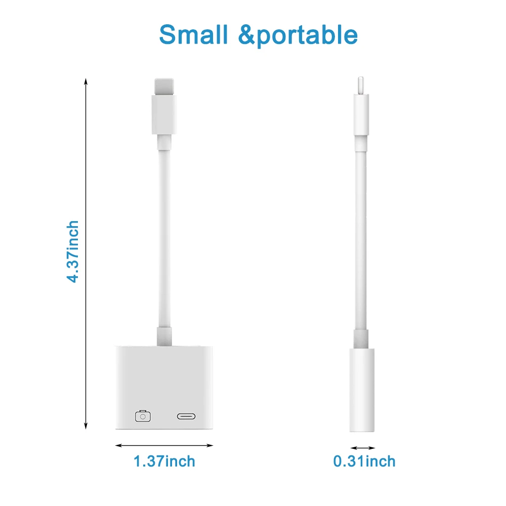 2 в 1 OTG адаптер для Lightning-USB 3 адаптер для камеры OTG кабель конвертер данных для iPhone iPad iPod клавиатура iOS 13 разъем