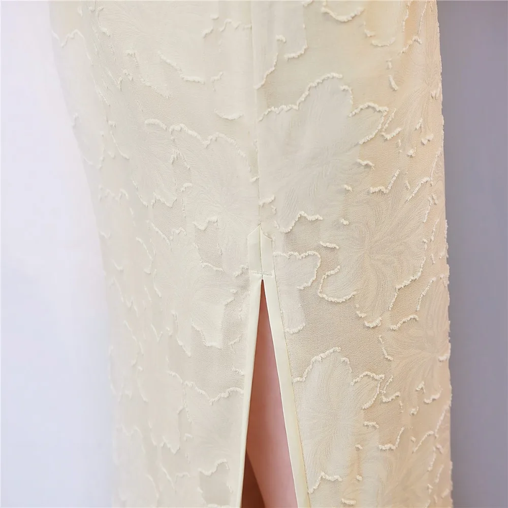 Shanghai Story, высокое качество, короткий рукав, длинное, cheongsam Qipao, высокий разрез, китайское платье, вечерние платья, 3 цвета