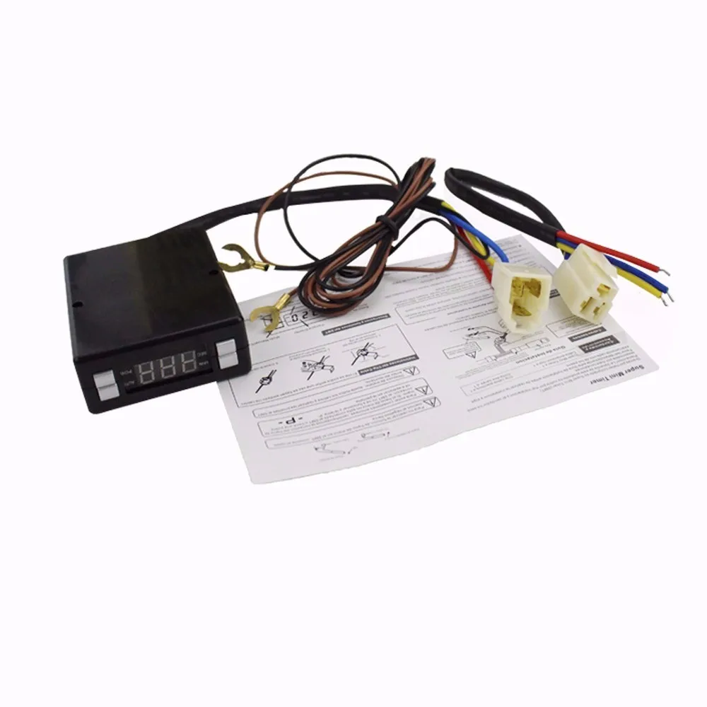 Турбо таймер Универсальный 12 в мини бокс стиль автомобильный турбо