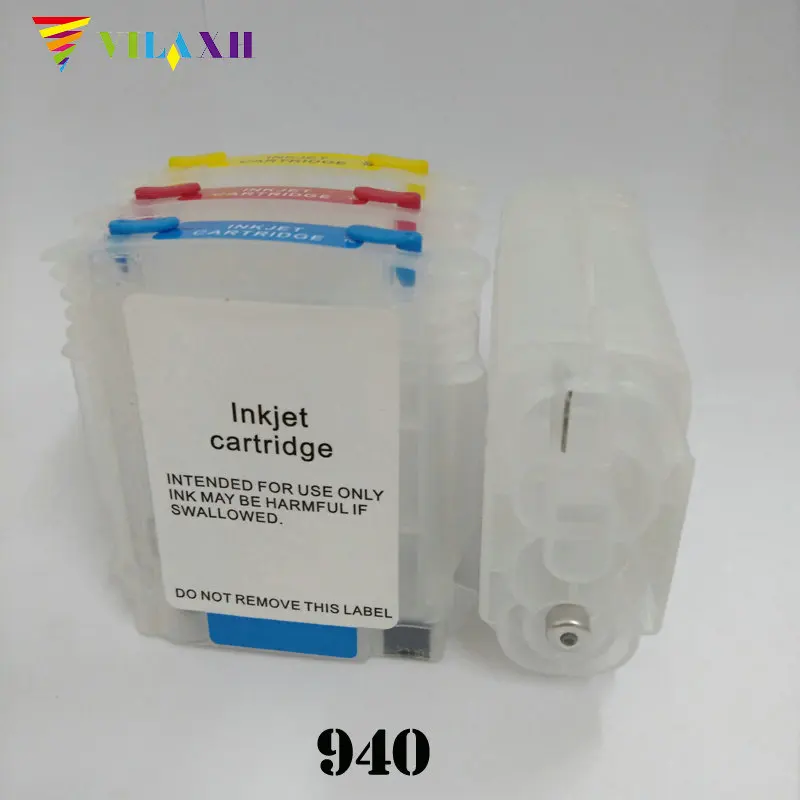 Многоразовый картридж для принтера HP 940 xl Officejet Pro 8500 8000 8500A|ink cartridge|refillable ink