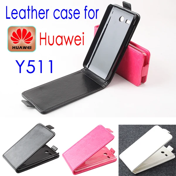 Роскошный кожаный чехол для Huawei Y511 флип Y 511|Бамперы| |