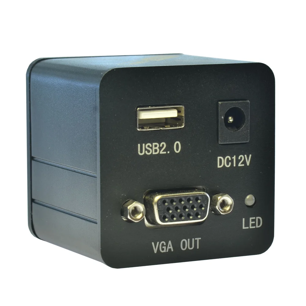 1080P VGA Full HD USB промышленный видео микроскоп камера комплект + универсальная