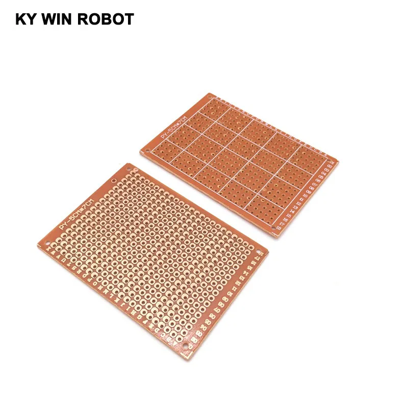 10 шт. 5*7 см PCB 5x7 5 7 DIY Прототип бумаги универсальная плата желтая | Обустройство
