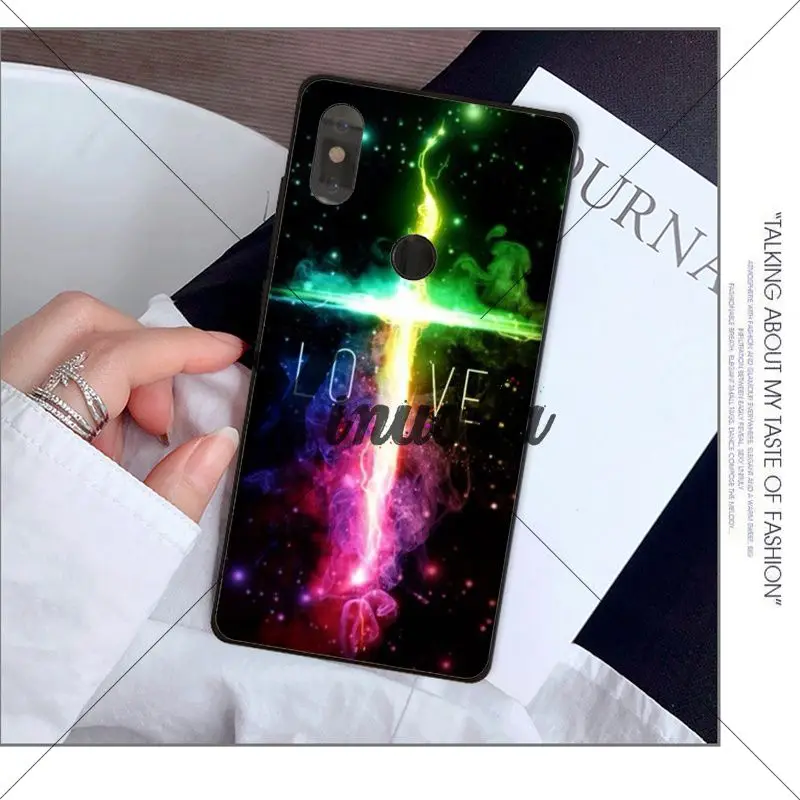 Чехол для телефона Yinuoda Bible Иисус Христос христианский крест чехол Redmi 5 plus Note Xuiaomi