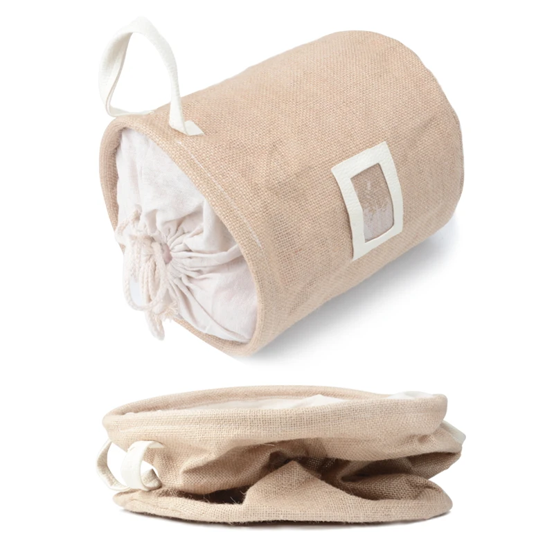 Мешки для белья корзина в японском стиле из натурального джута сумка хранения