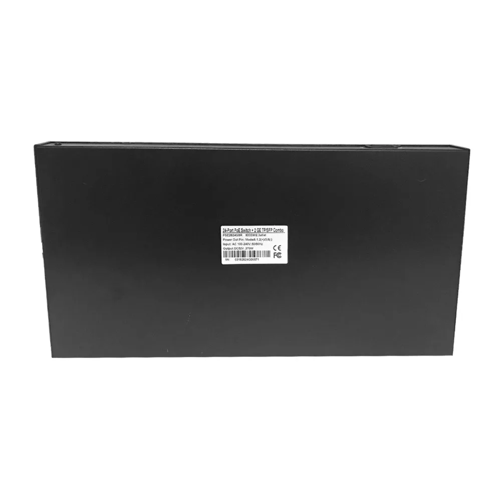 Anpviz 24 порта 10/100 Мбит/с 2 гигабитными TP/SFP комбинированный переключатель питания PoE