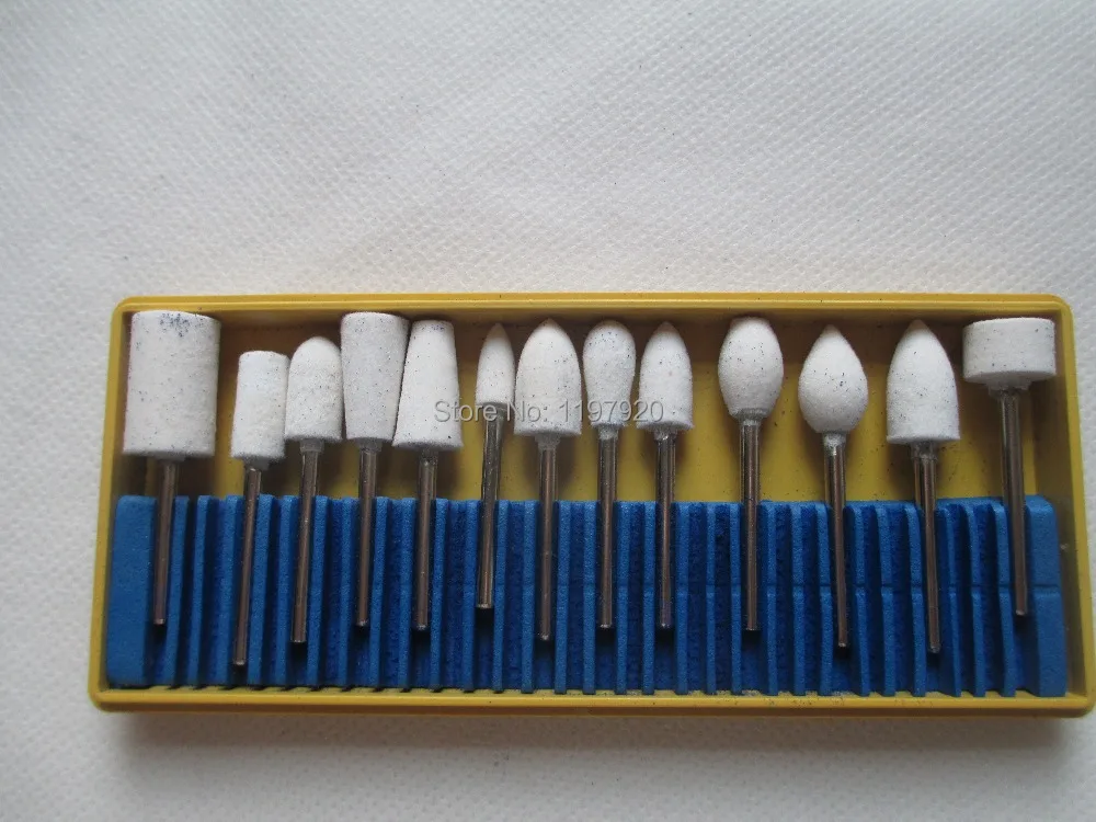 

Fixmee 13PCS/ Set Wool Nail Felt Polishing Rotary Grinding Tool Burrs Felt Tipped 3mm