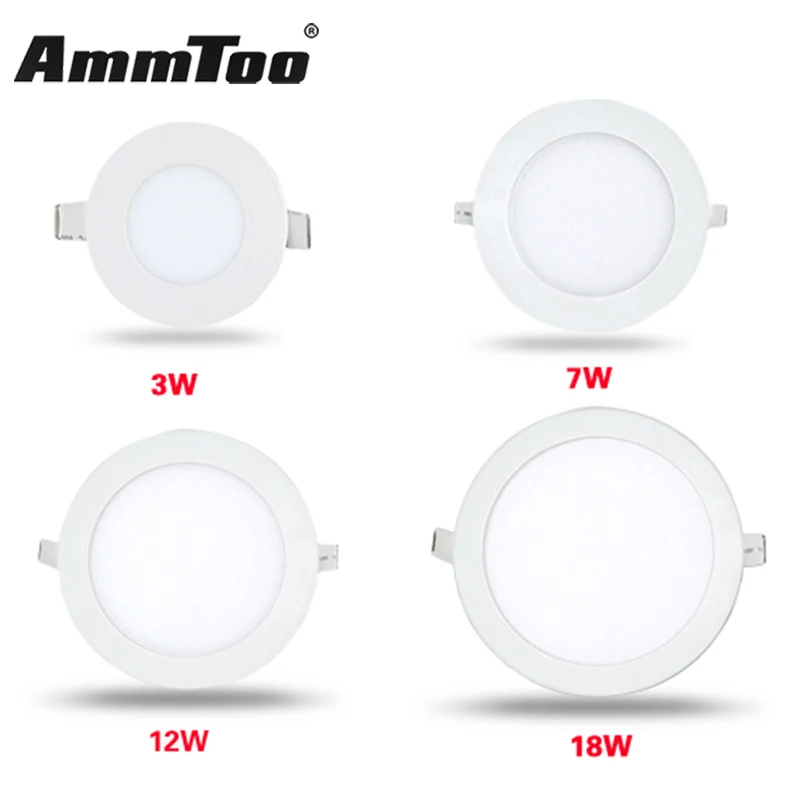 1 шт. новейшая ультратонкая дизайнерская Светодиодная панель 3 Вт 6 9 15