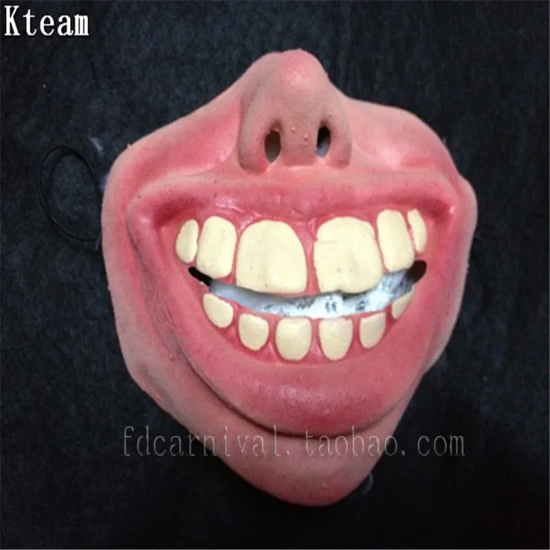 Большие зубы маска клоуна для кино нарядное платье костюм на Хэллоуин
