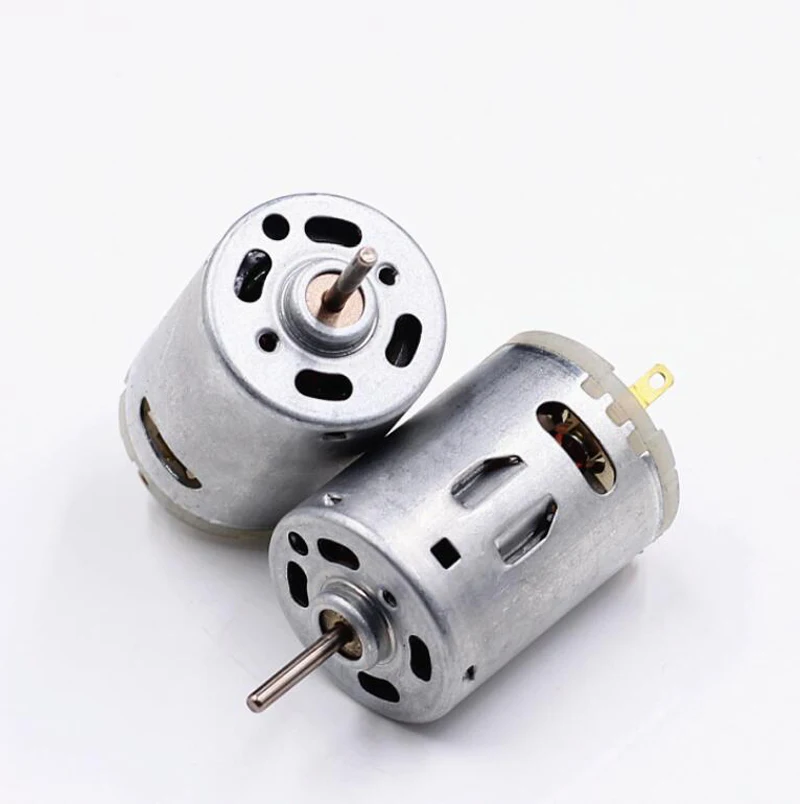10 шт. RS385 сильная Магнитная углеродная щетка мотор микро DC 24V 9000RPM большой крутящий