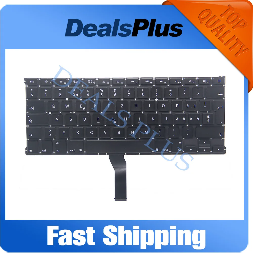 Новый A1369 A1466 Швейцарский Клавиатура для ноутбука MacBook Air 13''inch MD231 MD232 MC503 MC504