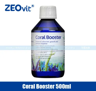 Coral Booster 500ml ZEOvit коралловый корм SPS LPS морской риф танк бустер снег Future 7 губка мощность коралловый виталайзер аминол сделано в германии - Цвет: Coral Booster 500ml