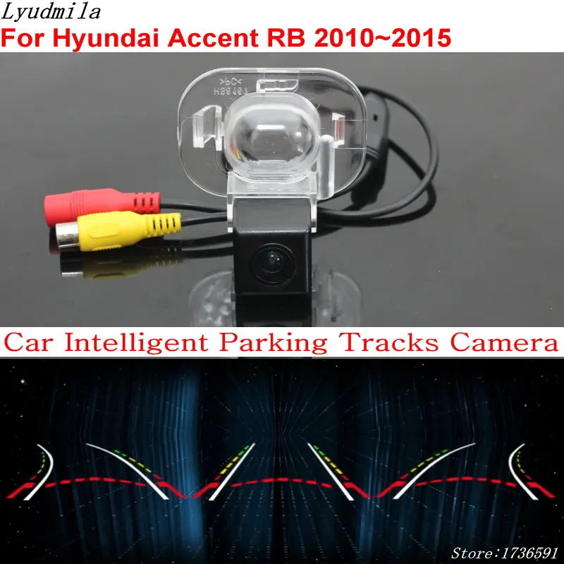 Умная парковочная камера для Hyundai i25 / Accent Sedan 2010 ~ 2015 Автомобильная заднего