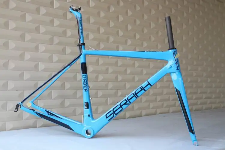 

SERAPH brand ,Super light Carbon Fiber road bike Frame,T1000 Bicycle Carbon Frame FM686. chinese carbon road frame