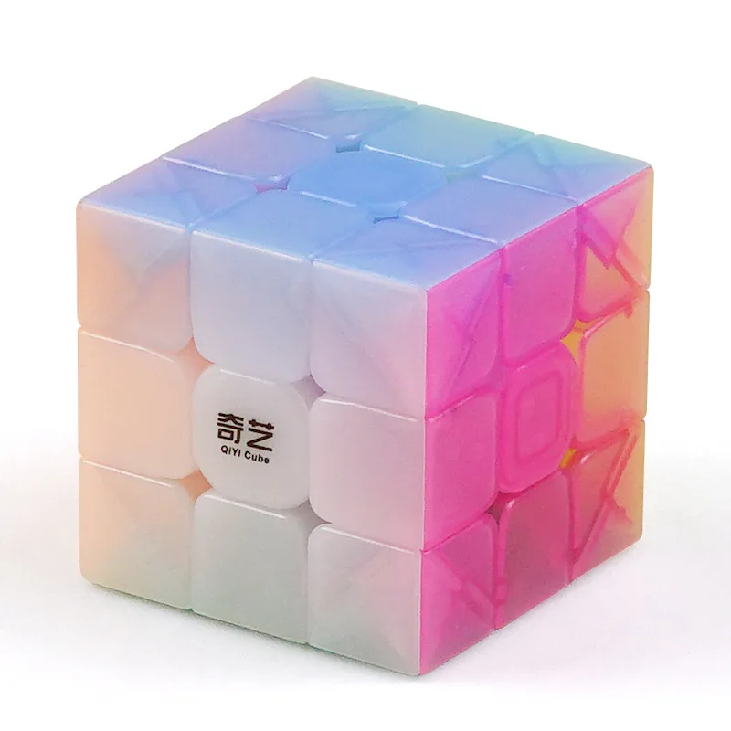 Qiyi Yongshi желе магический куб 3x3x3 воин W антистресс Мастер скорость головоломка