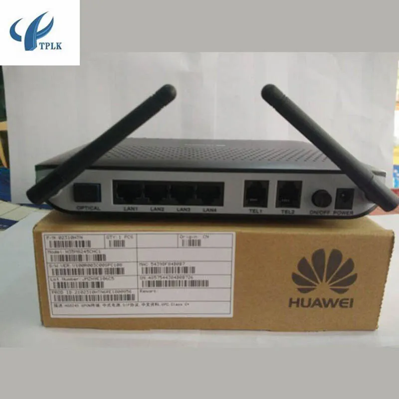 Huawei EchoLife HG8245 GPON терминал беспроводной ОНУ с 4 портами Ethernet и 2 голосовых портов