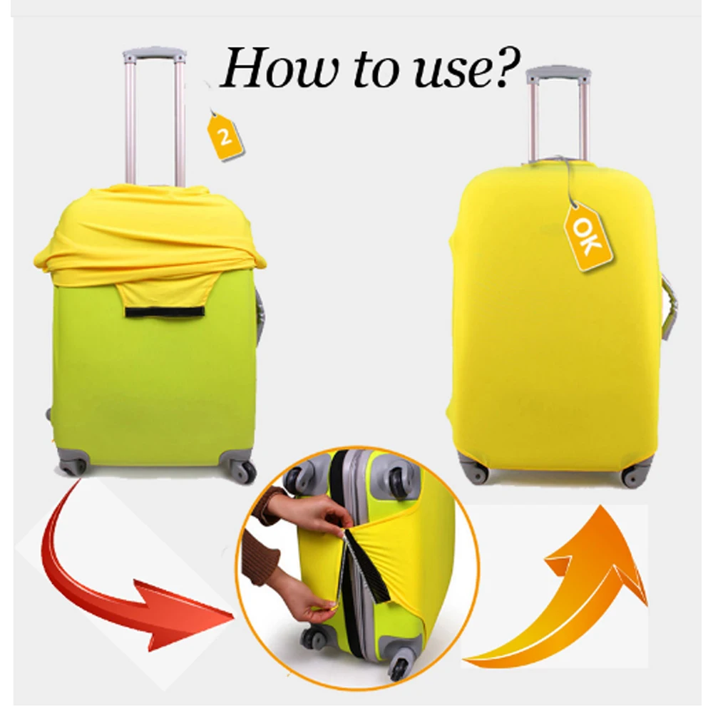 FORUDESIGNS тропический корги чехол для чемодана аксессуары защитный эластичный