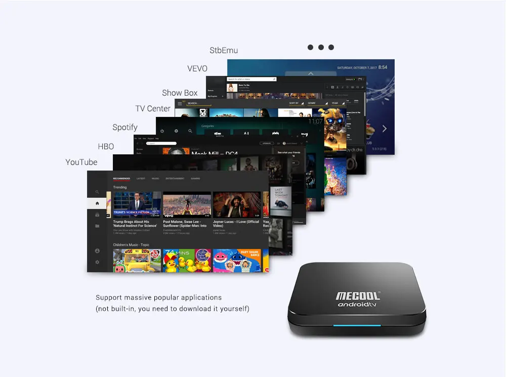 MECOOL KM9 PRO Deluxe Google Certified Android 10 0 ТВ бокс 4 ГБ 32 Amlogic S905X2 4K Voice 2 4G 5G двойной Wifi Youtube