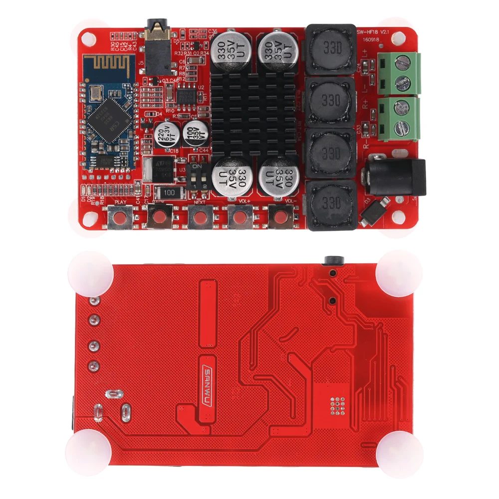 Беспроводной Bluetooth 4 0 50 Вт + вт 2 канальный аудио приемник стерео цифровой
