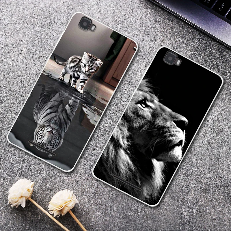 Case For Dexp Ixion El450 Force 5.0 inch Printing Drawing Silicone Phone Cases Cover Inch |