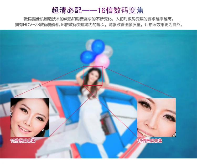 

Winait HD 1920*1080 Video Camcorder 24MP FHD Portable DV DVR 3.0" Touch Panel SD Card Slot Self-Timer Photograph And Recording