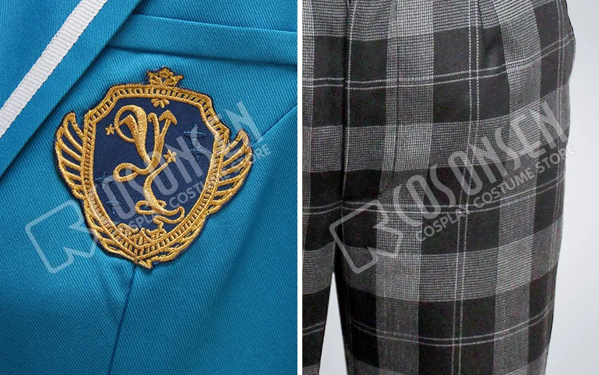 Костюм для косплея ONSEN голубой полный комплект|cosplay costume|ensemble starscostume cosplay |