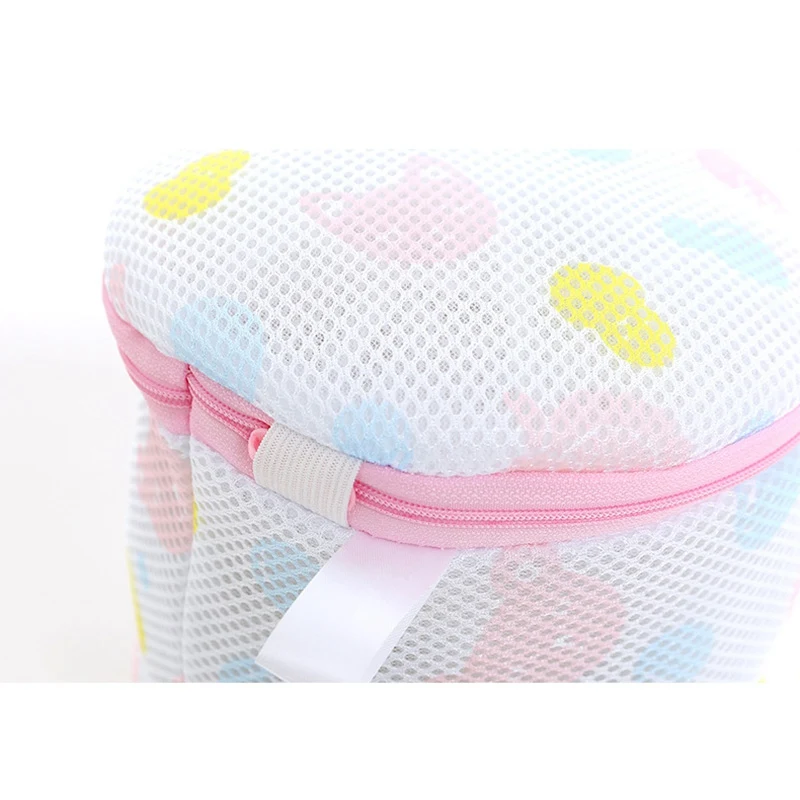 1pc Reusable Clothes Washing Machine Laundry Bag with Zipper Bra Underwear Products Bags Home Wash Care |