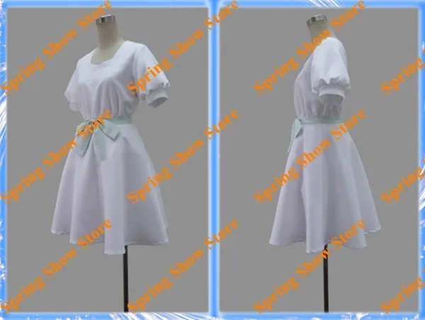 Меч искусство онлайн ALfhiem Yui белое платье Анимация Косплей Костюм|cosplay costume|animal
