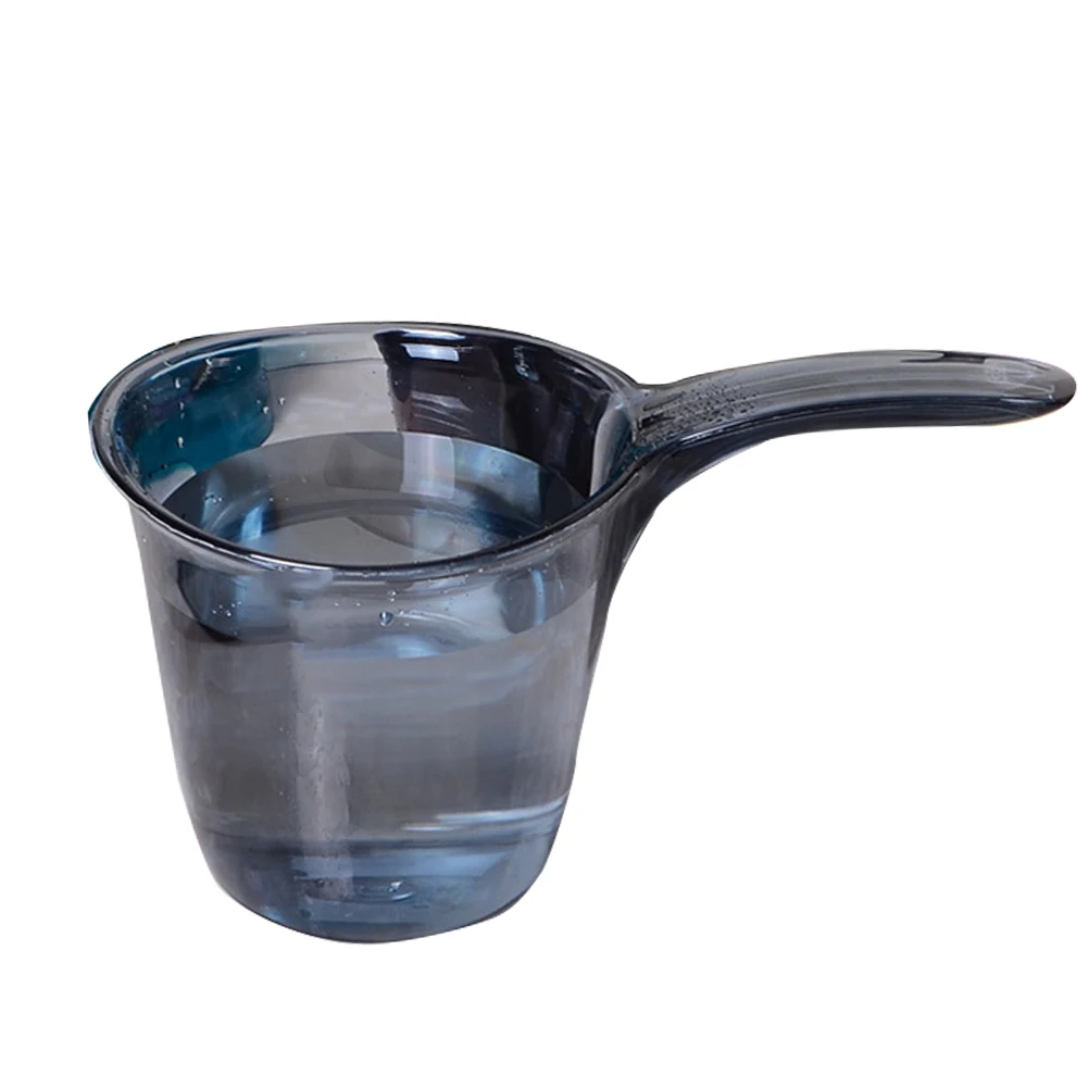 Safe Thickened Kitchen Washing Water Scoop Lightweight Shampoo Cup Solid Baby Bath Durable Cooking Clear Cleaning Long Handle | Дом и сад