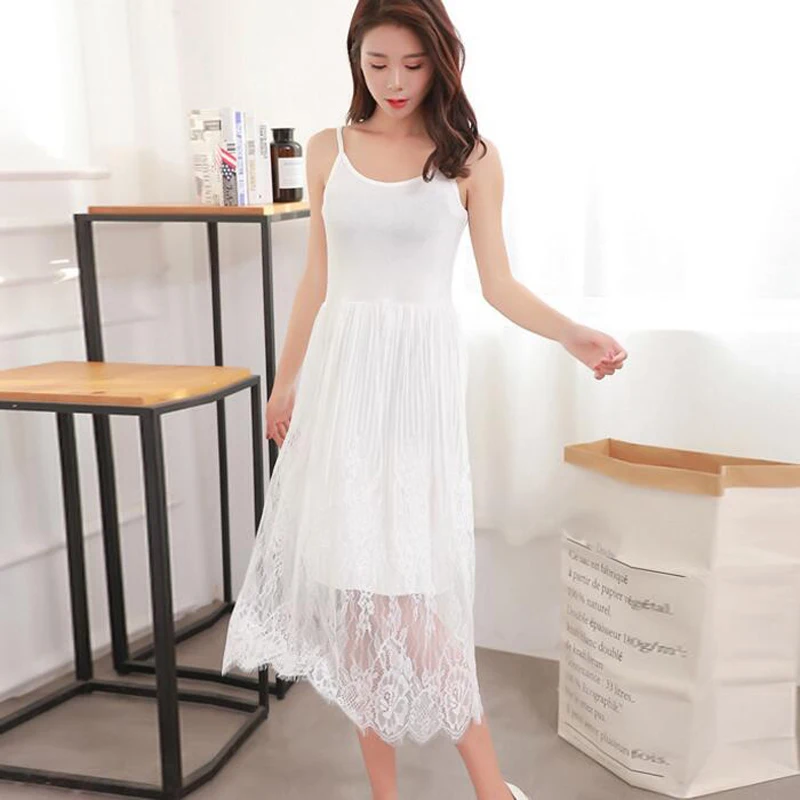 Летние платья Новинка 2018 модное женское платье из модала без рукавов