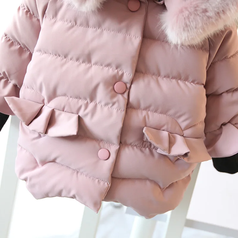 

Coat Baby Girl Infant Hoodie Thickness Autumn Winter Infant Jacket Baby Coat
