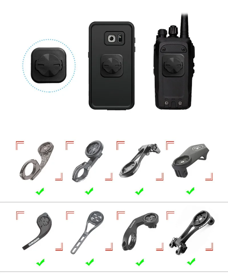 Bicycle Computer Mount holder Accessories Sticker for GARMIN | Мобильные телефоны и аксессуары