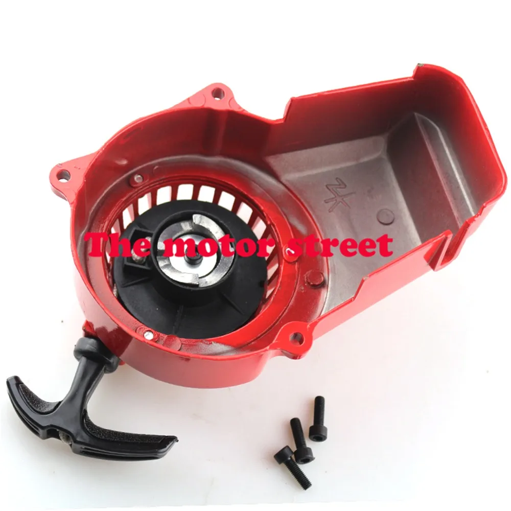 Красные новые алюминиевые карманные мини двигатели для косилок 49cc|aluminum pull