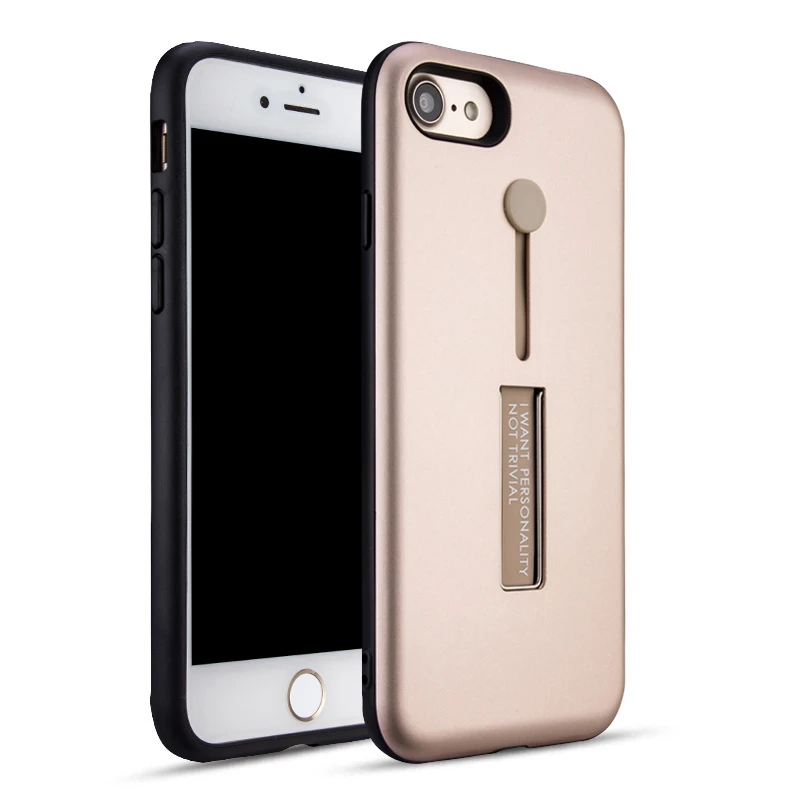 UTOPER для iPhone 8 держатель чехол ремень принципиально 6 7 Обложка Скрыть стенд 6s Plus Coque