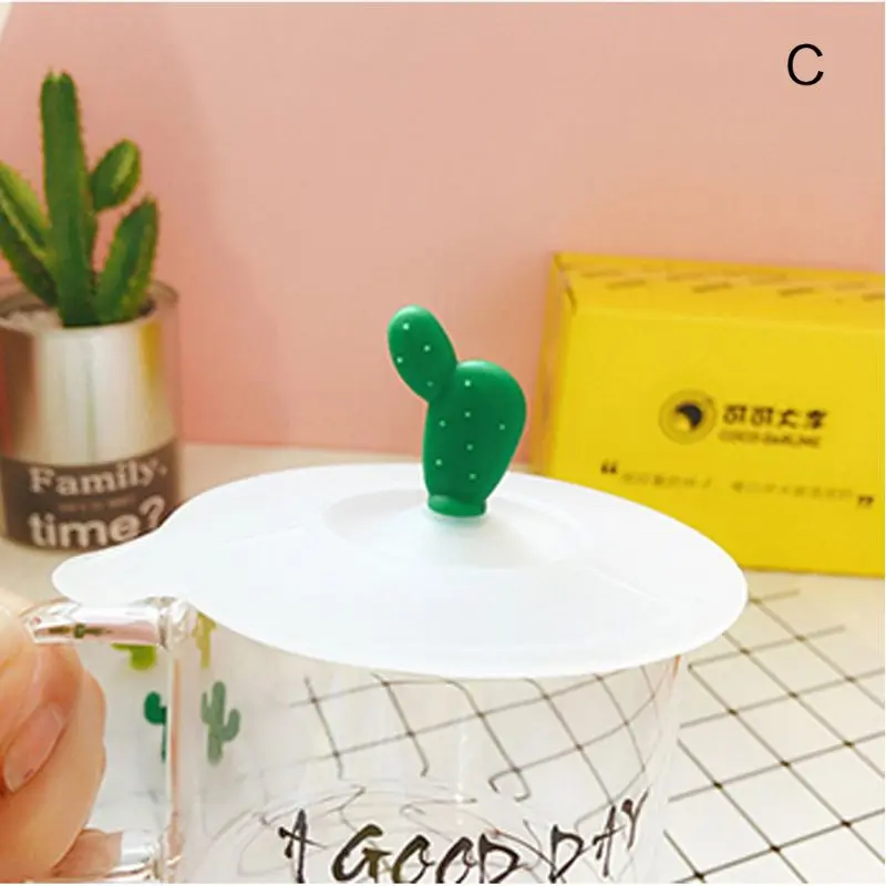 1 шт. креативный 3D мультфильм Кактус Анти пыль круглый многократного