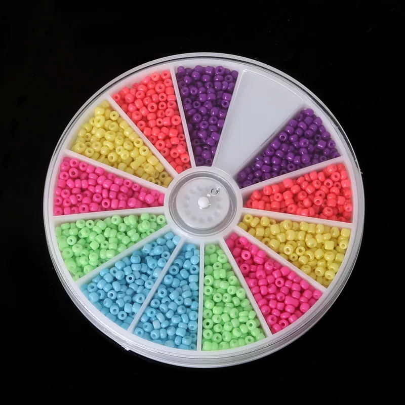 2018 шт. бусины из чешского стекла 12 ячеек разные цвета|beads kit|spacer beadsbeads jewelry making |