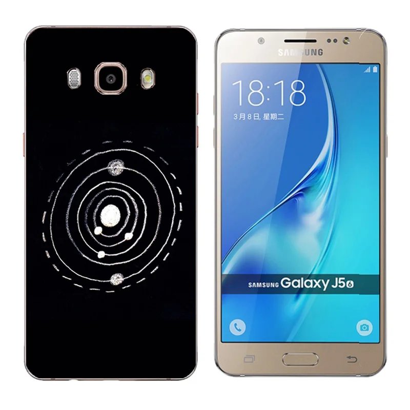 Чехлы для телефонов Funda Samsung Galaxy J5 2016 силиконовый чехол из ТПУ с принтом большого