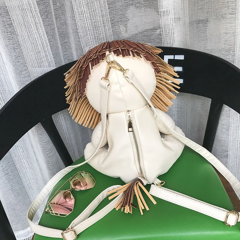 Новый Школьный рюкзак с 3d-изображением льва роскошный ранец для женщин