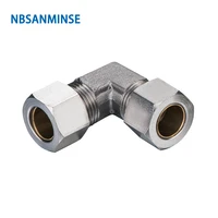 10pcslot kv pneumatic compression connector coupling brass fitting pneumatic tube fittings air parts high quality sanmin