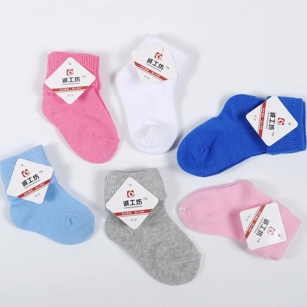 10 pcs=5pairs=1 lot spring&ampautumn new cotton relent baby socks girl boy brand 0-2 year kids | Детская одежда и обувь