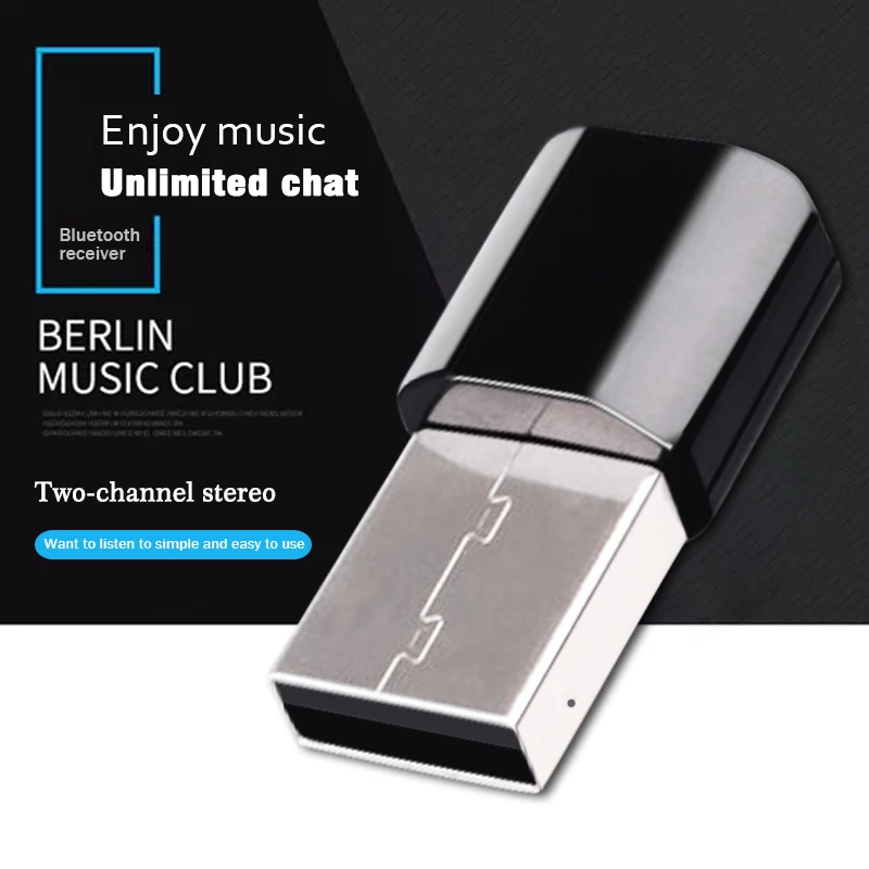 Мини Портативный приемник Bluetooth адаптер музыке стерео Беспроводной аудио