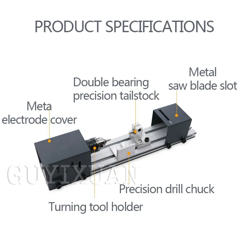 

DIY woodworking family polishing lathe bead machine small lathe home woodworking simple mini carving processing lathe