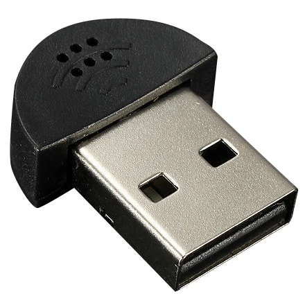 USB разъем мини студия речи микрофон Запись аудио адаптер для ПК ноутбука черный |