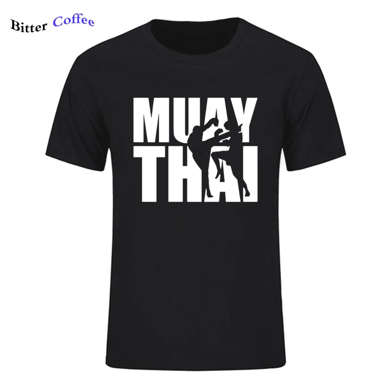 1 Летняя новая мода Муай Тай Тайланд боксер футболка для человека Geek Homme футболка потрясающая футболка с поездами плюс размер - Цвет: 1