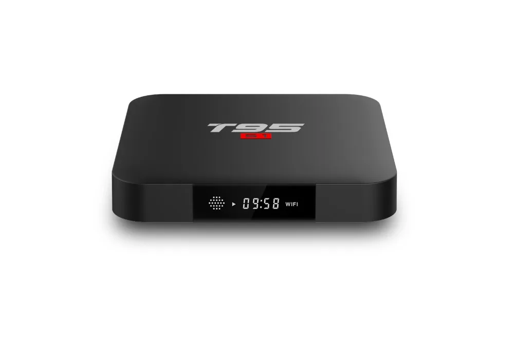 ТВ-приставка T95 S1 с голосовым управлением сертификат Google 1080p 4k h.265 google play netflix youtube 3d